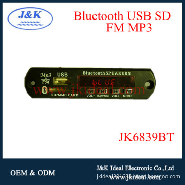 USB SD FM decoder mp3 bluetooth module for amplifier speaker